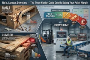 Nails, Lumber, Downtime — The Three Hidden Costs Quietly Eating Your Pallet Margin